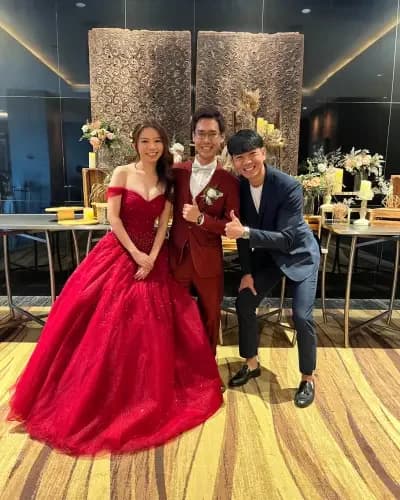 Jun Wei & Siew Ling wedding hosted by Emcee Rayson Soh at Mandarin Oriental, Singapore
