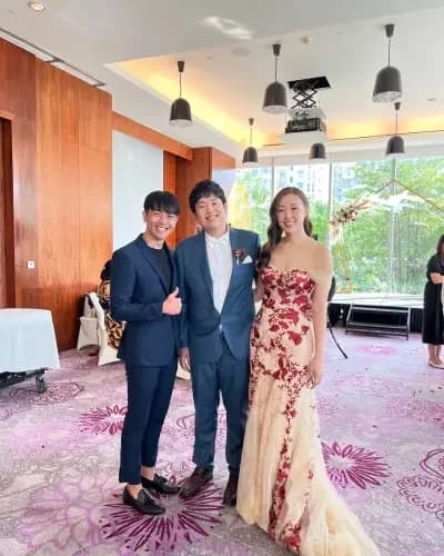 Marvin & Janice wedding hosted by Emcee Rayson Soh at W Singapore Sentosa Cove, Singapore